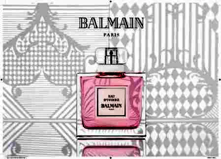 Balmain2013新款月之恋女士淡香水 追寻古典的粉色浪漫