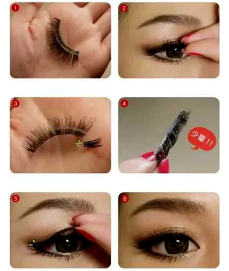 假睫毛怎么贴好看 贴法全攻略
