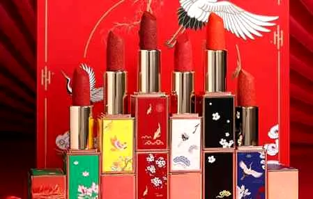 玛可蓝尼是什么牌子_玛可蓝尼中国风微雕口红色号