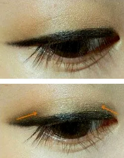 菜鸟必学心机妆容 闪亮电力猫眼妆教程