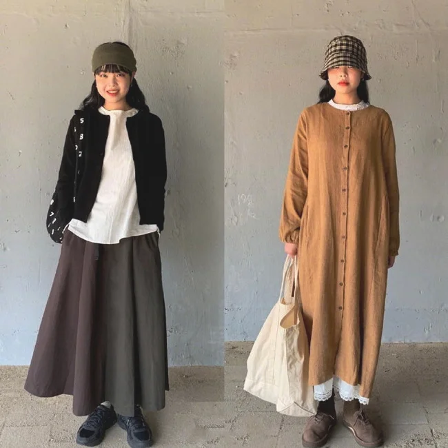 复古少女的百搭盐甜系秋日穿搭合集 ​​​​