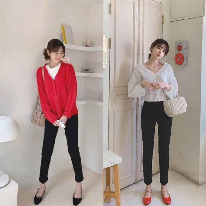 95后的温柔小清新少女搭配