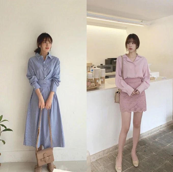 95后的温柔小清新少女搭配