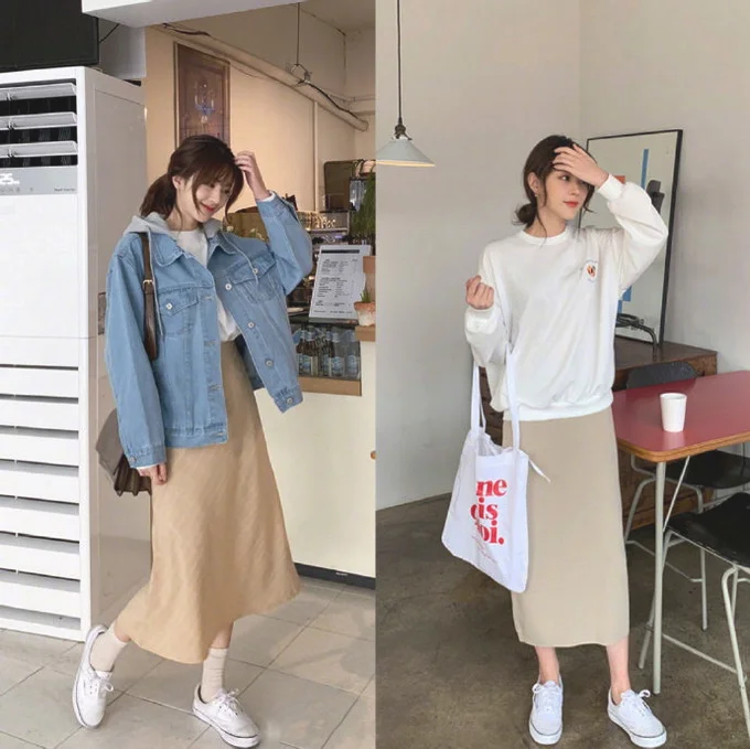 95后的温柔小清新少女搭配
