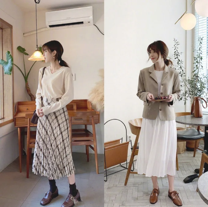 95后的温柔小清新少女搭配