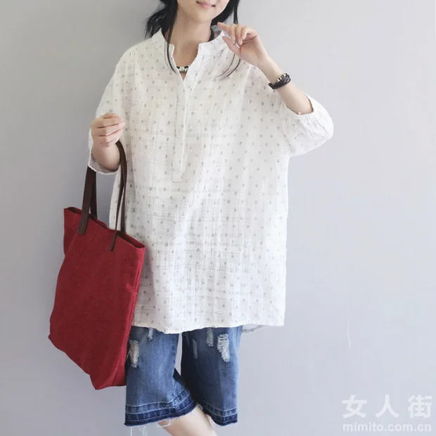 喇叭袖衬衫，让你夏日里更加迷人
