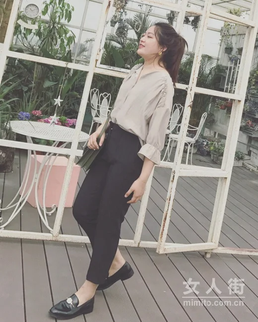 哈伦裤不仅会嘻哈，潮妞的哈伦裤搭配
