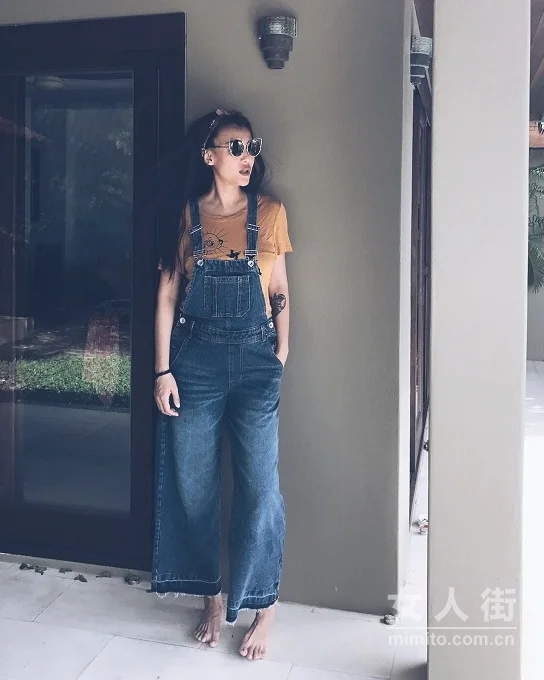 春季减龄搭配，背带裤的美好时代