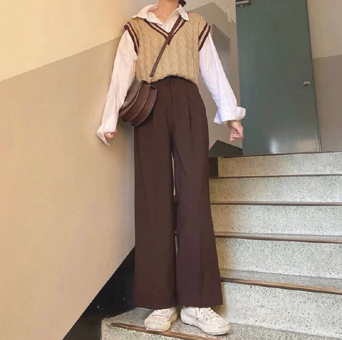 OOTD，可盐可甜的焦糖色日常穿搭