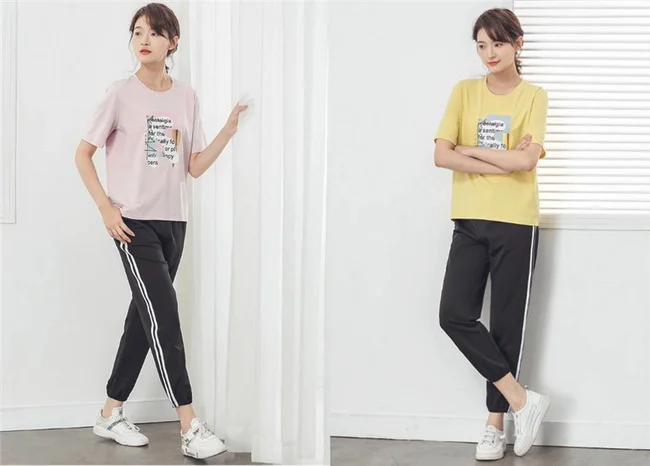 适合45岁女人穿的休闲减龄套装