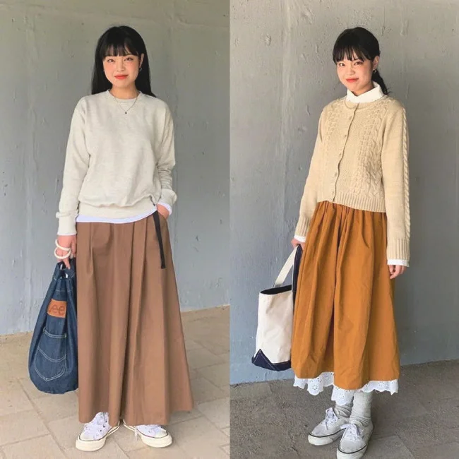 复古少女的百搭盐甜系秋日穿搭合集 ​​​​