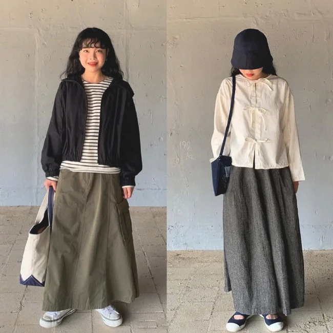 复古少女的百搭盐甜系秋日穿搭合集 ​​​​