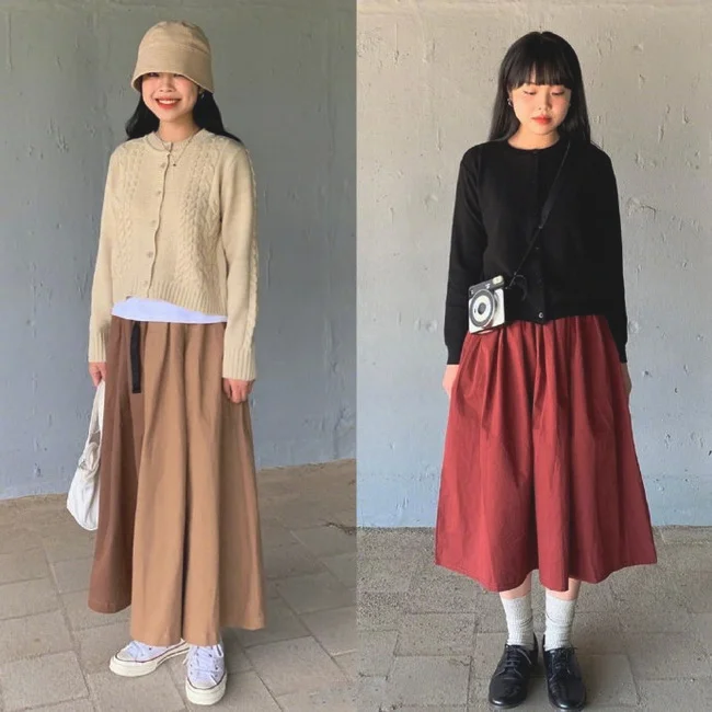 复古少女的百搭盐甜系秋日穿搭合集 ​​​​