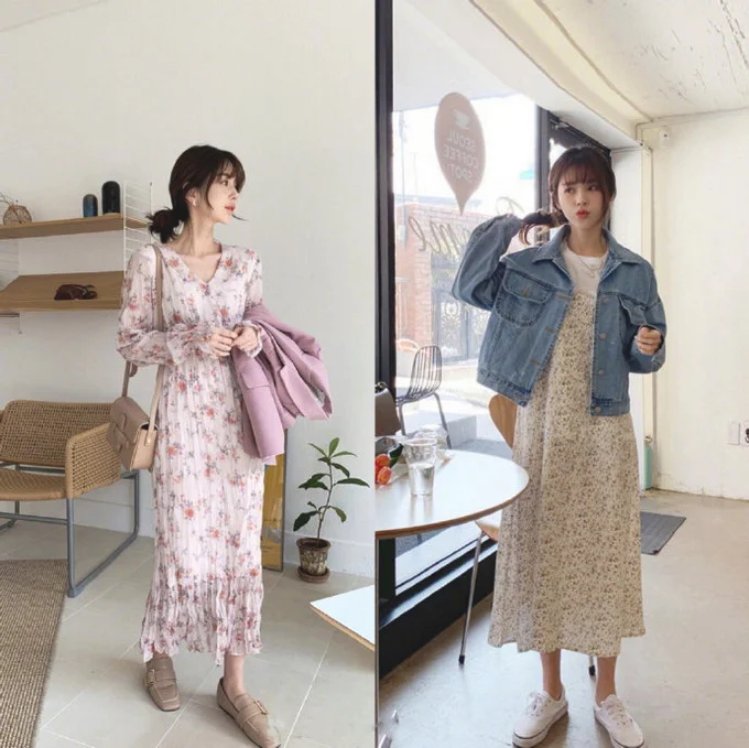 95后的温柔小清新少女搭配