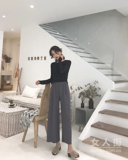 适合秋冬的裤子，11月显瘦又时髦