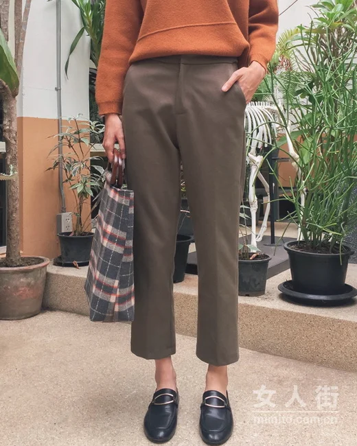 适合秋冬的裤子，11月显瘦又时髦