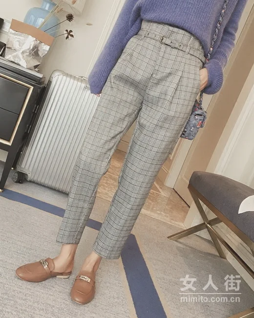 适合秋冬的裤子，11月显瘦又时髦
