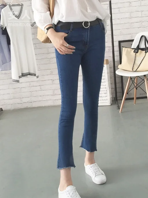 瘦腿提臀显高挑 牛仔裤的洪荒浪漫
