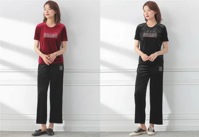 适合45岁女人穿的休闲减龄套装