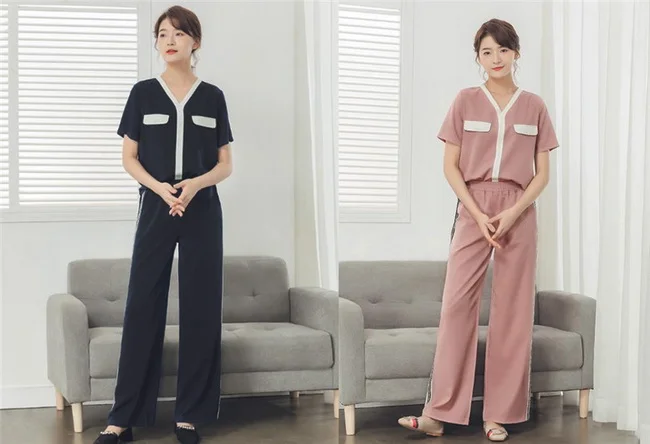 适合45岁女人穿的休闲减龄套装