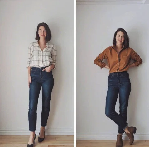 博主Petra Alexandra的极简风穿搭示范