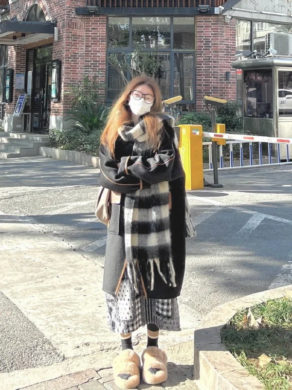 盐系女孩2022新年实用保暖穿搭 ​​​​
