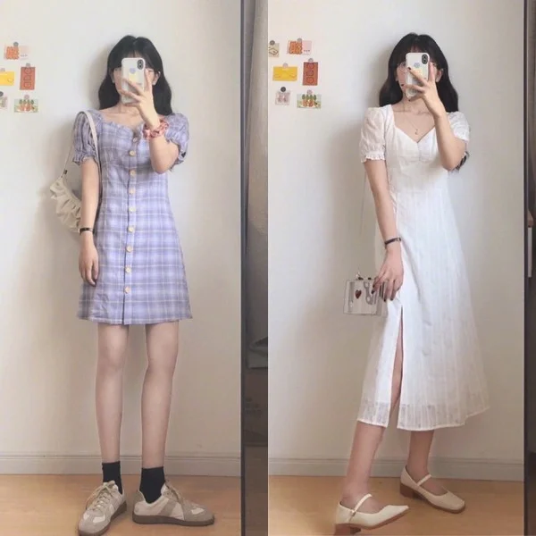 18套小个子女生的气质夏日穿搭