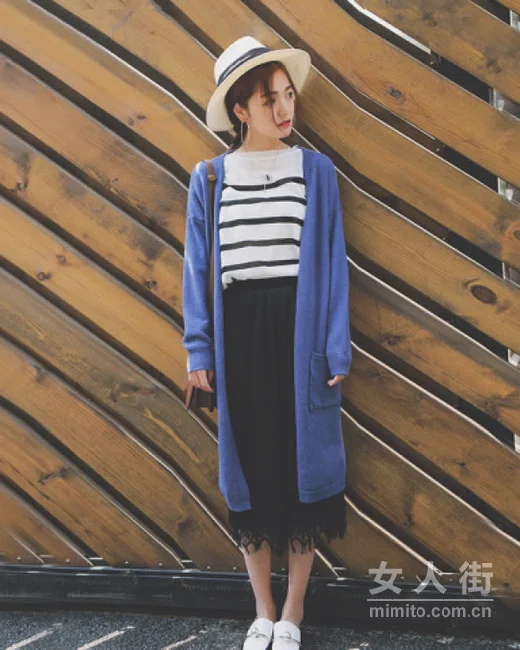 外套长长长，秋冬才能潮潮潮！