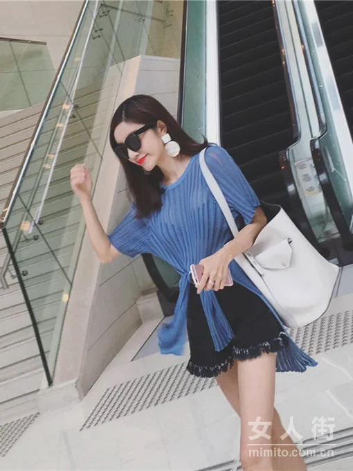 毛边牛仔短裤，夏天根本少不了的潮流