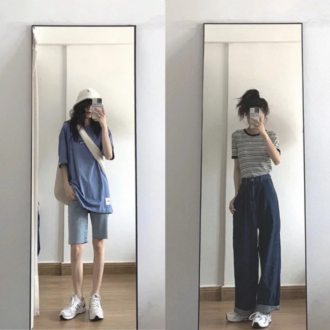 18套显高显瘦的夏日休闲穿搭参考