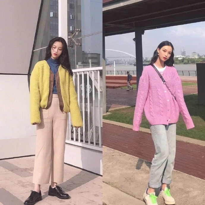 18套适合高个子女生的初春穿搭