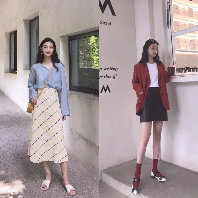 18套适合高个子女生的初春穿搭