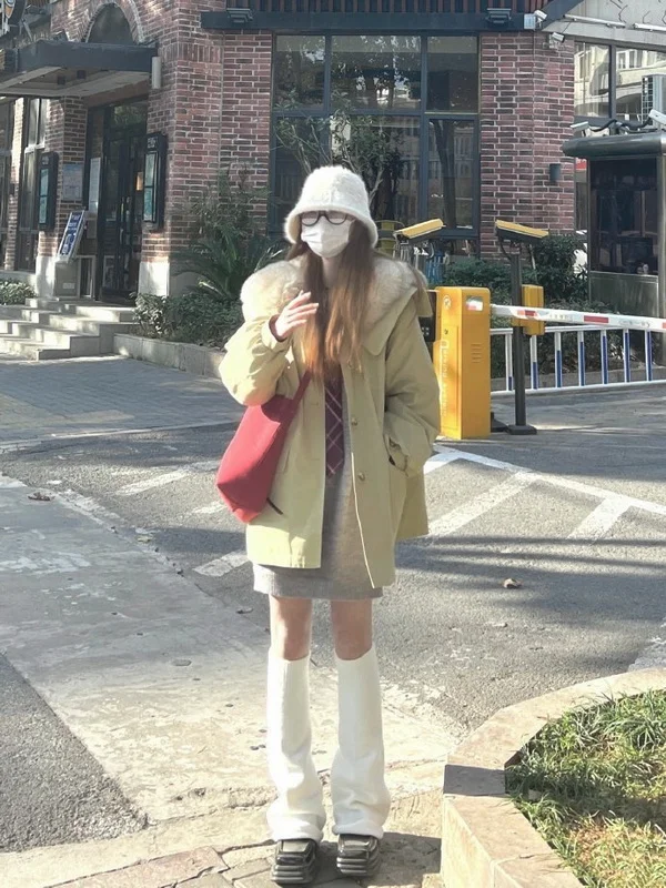 盐系女孩2022新年实用保暖穿搭 ​​​​
