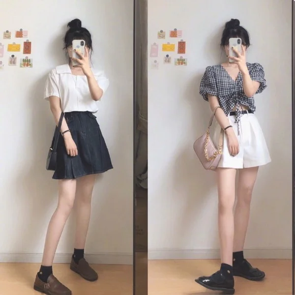 18套小个子女生的气质夏日穿搭