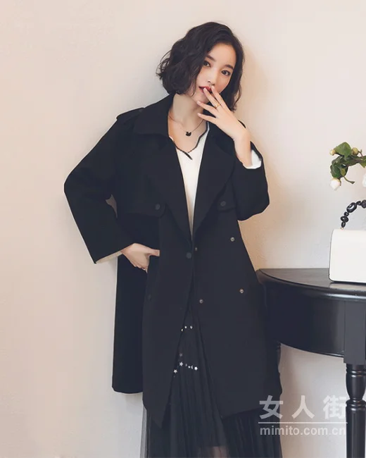 冬季外套搭配，衬出你的大长腿