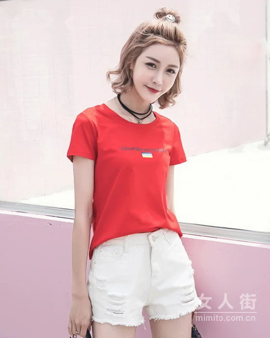 夏季花样潮流T恤,让身材越穿越好