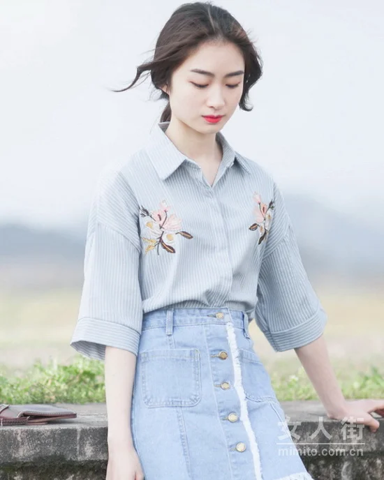 好看不过衬衫，显瘦不过竖条纹