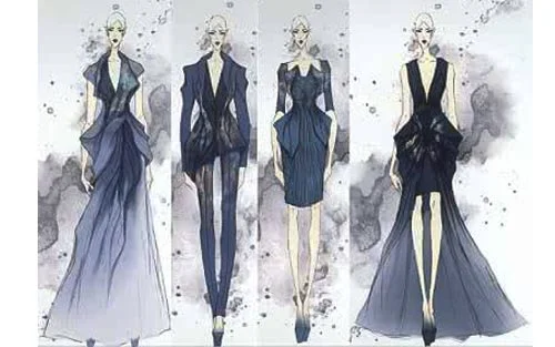 服装设计如何学上色_服装设计电脑怎样涂色