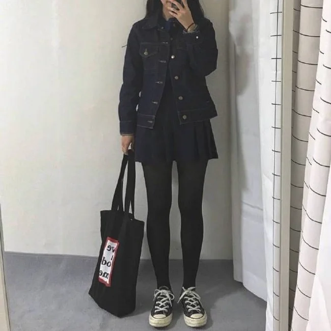学生党妹子的冬季搭配示范