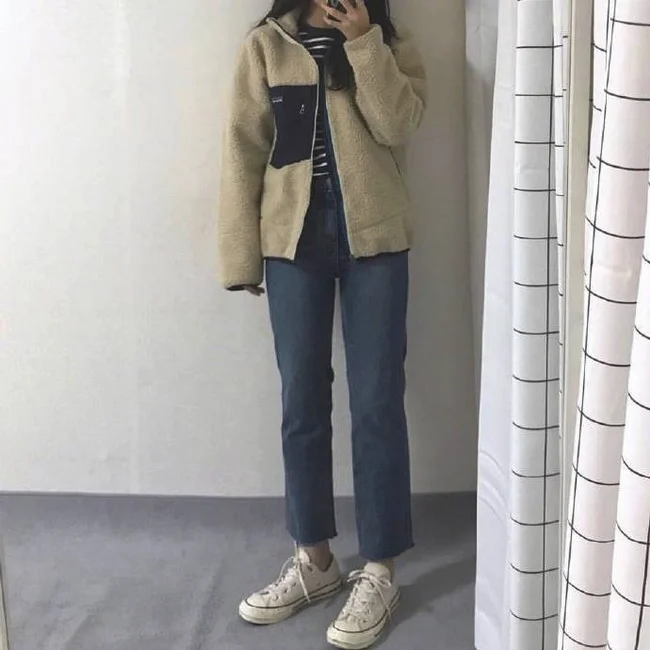 学生党妹子的冬季搭配示范