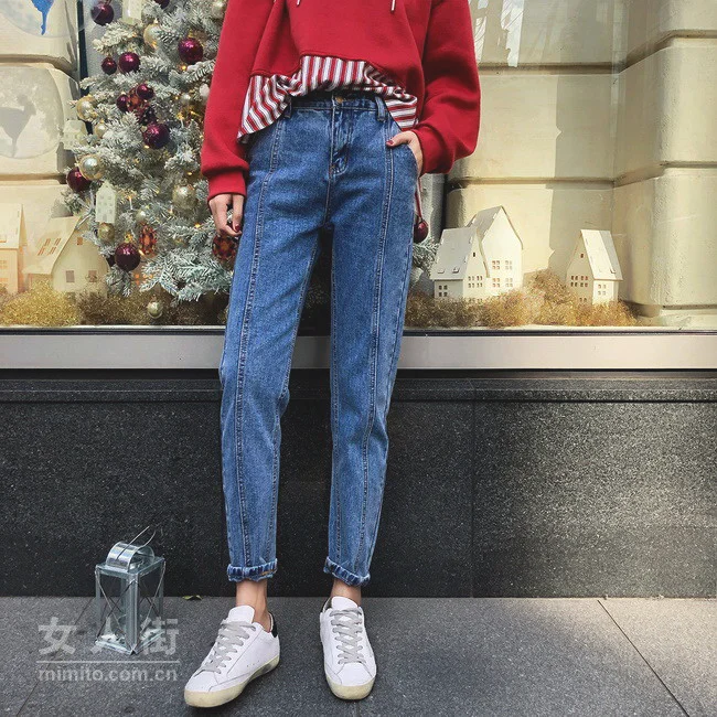 春季牛仔裤这样穿，妩媚干练更有型