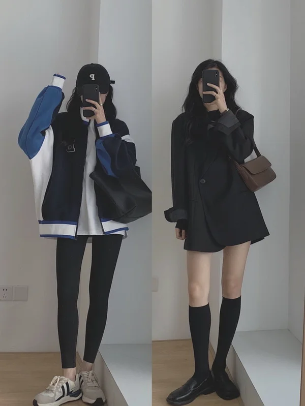 2021小个子女生秋冬宝藏外套穿搭示范