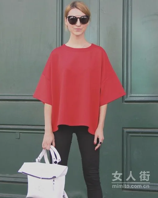 温暖的针织衣,看看时髦人士的搭配