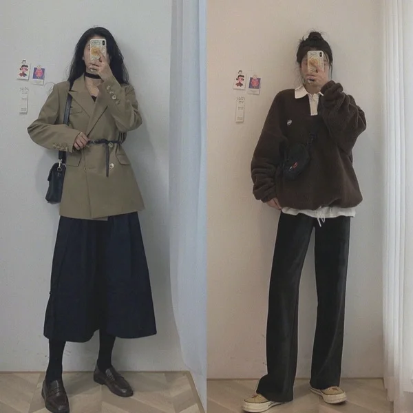 18套可盐可甜的早秋穿搭参考