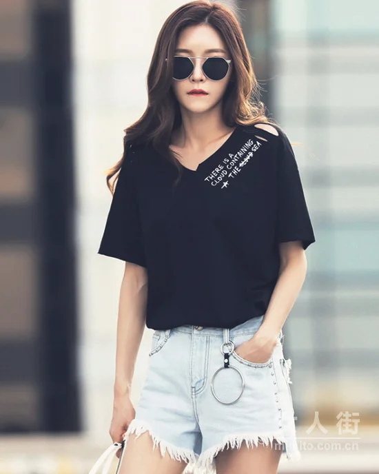 夏季花样潮流T恤,让身材越穿越好