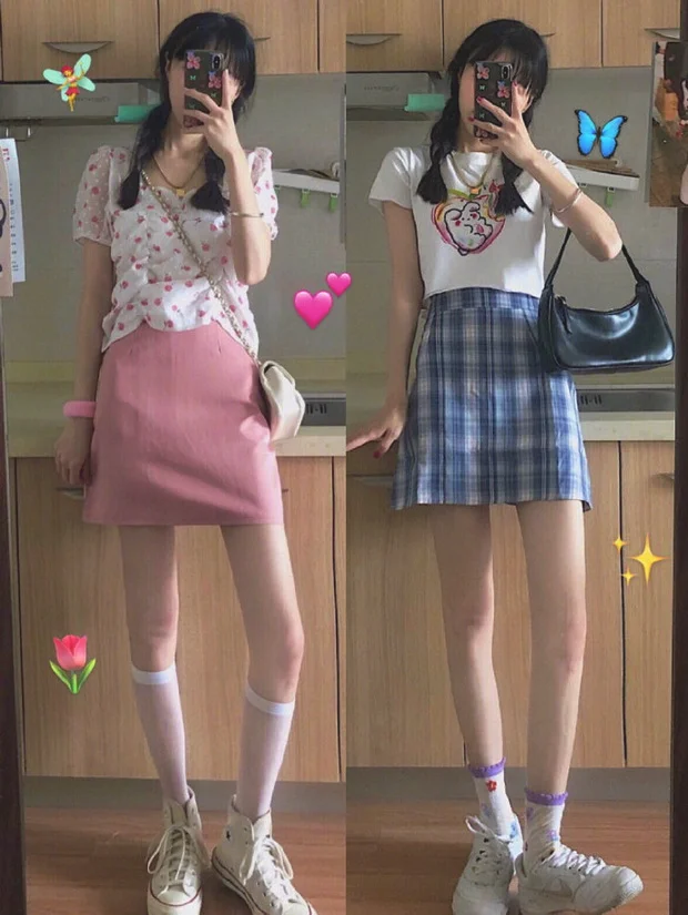 18套适合学生党 夏日酷girl穿搭示范