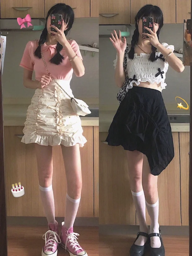 18套适合学生党 夏日酷girl穿搭示范