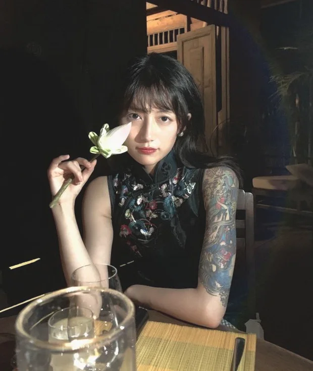 黑尾酱旗袍造型，优雅大气名媛范儿