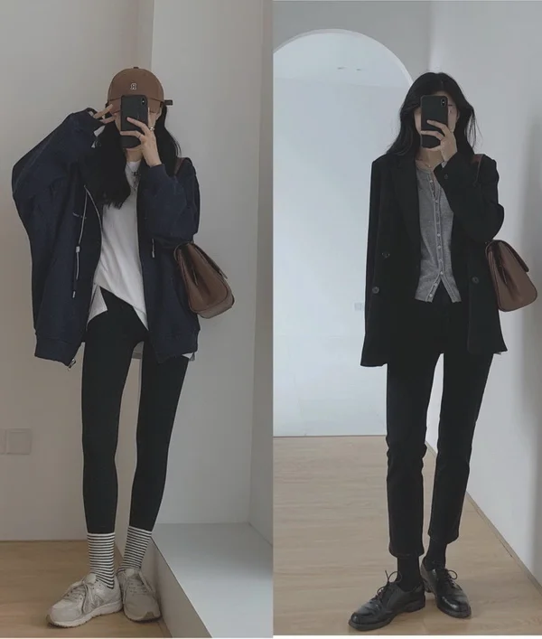 2021小个子女生秋冬宝藏外套穿搭示范