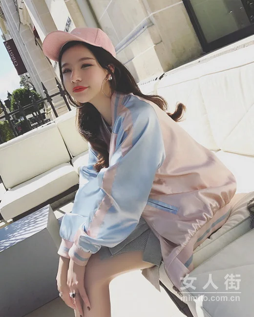 刺绣这么火，刺绣棒球服初秋这样穿